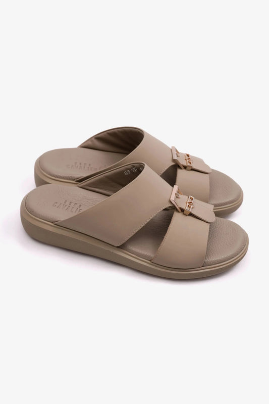 CLASSIC OUTSOLE UOMO CAVALIER MENS SANDALS BEIGE - Seventy7