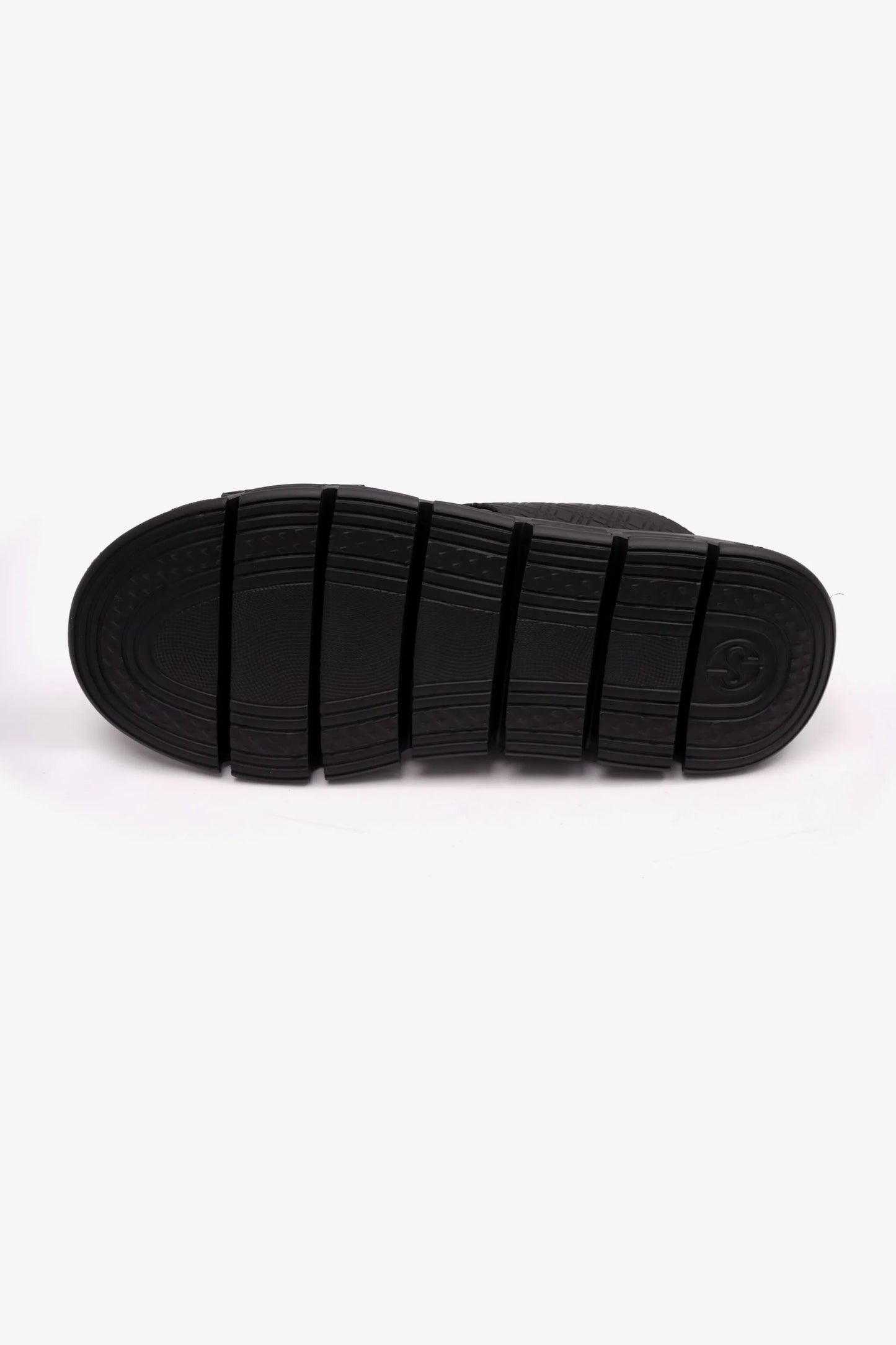 COMFORT PLUS MENS ARABIC ITALIAN OUTSOLE SANDAL BLACK - Seventy7