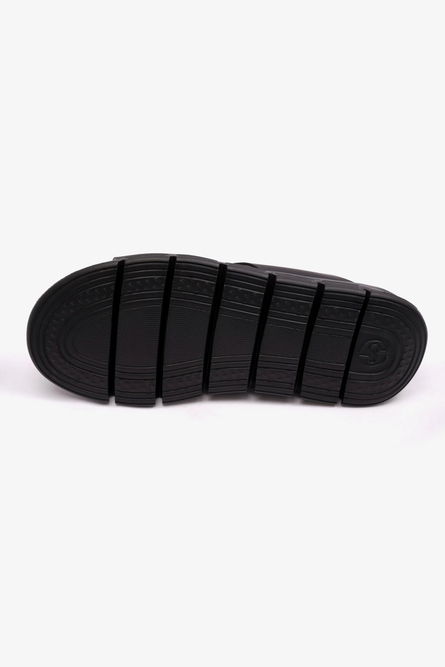 COMFORT PLUS MATTE MENS ARABIC SANDALS BLACK - Seventy7