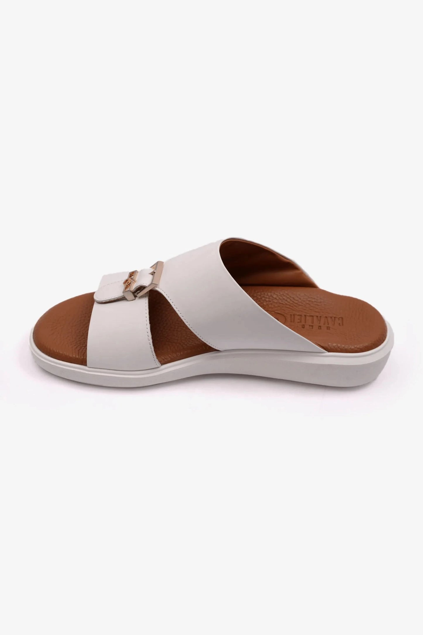 CLASSIC OUTSOLE UOMO CAVALIER MENS SANDALS WHITE - Seventy7