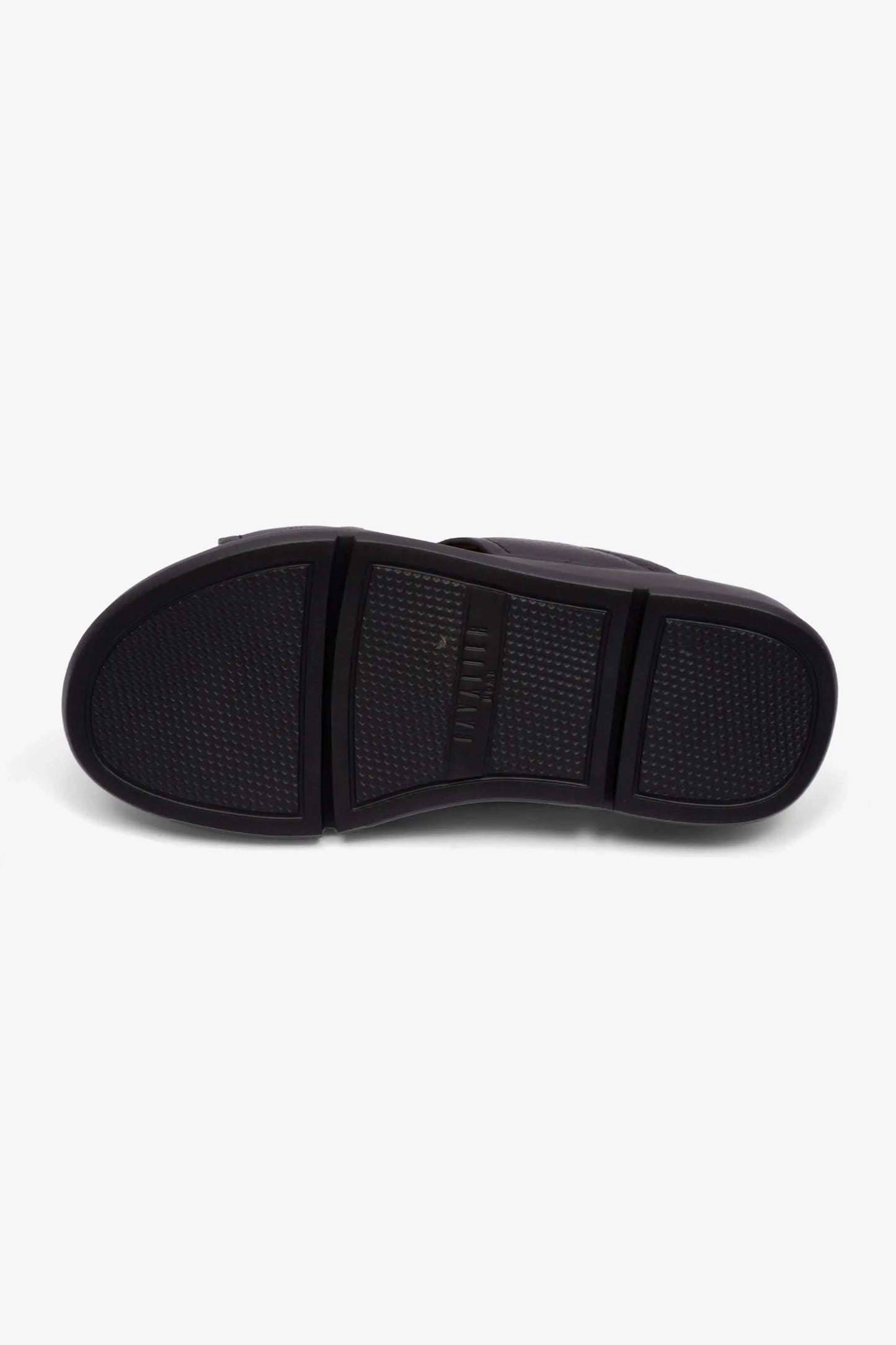 MENS ARABIC UOMO CAVALIER SANDALS LEO BLACK - Seventy7