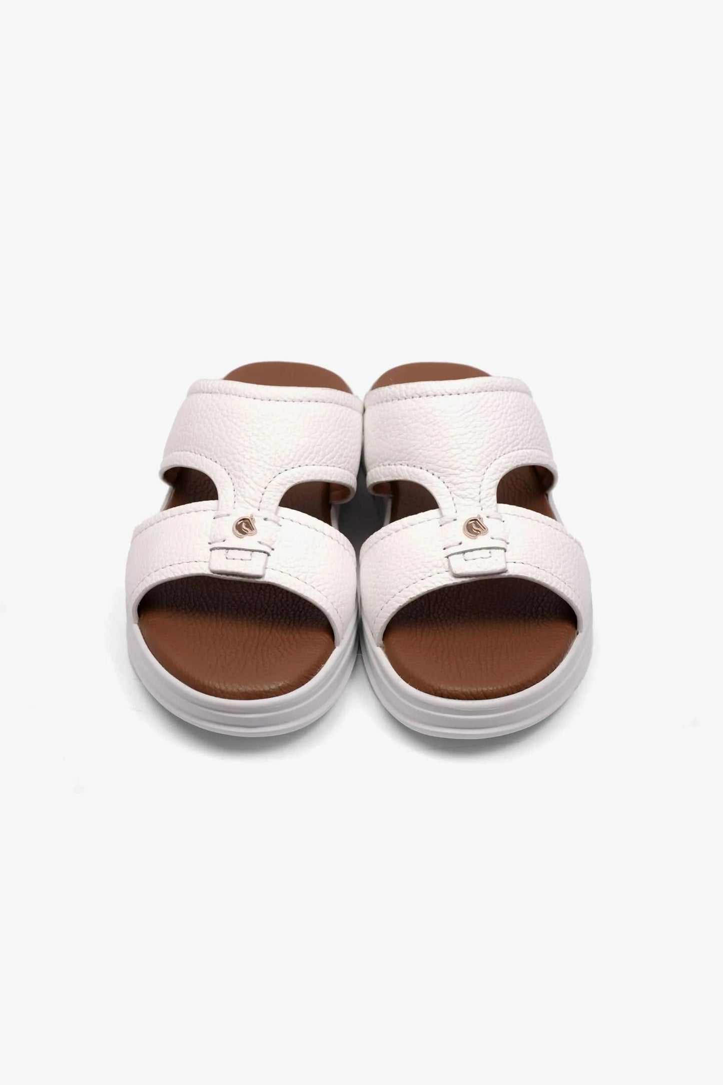 MENS ARABIC UOMO CAVALIER SANDALS LEO WHITE - Seventy7