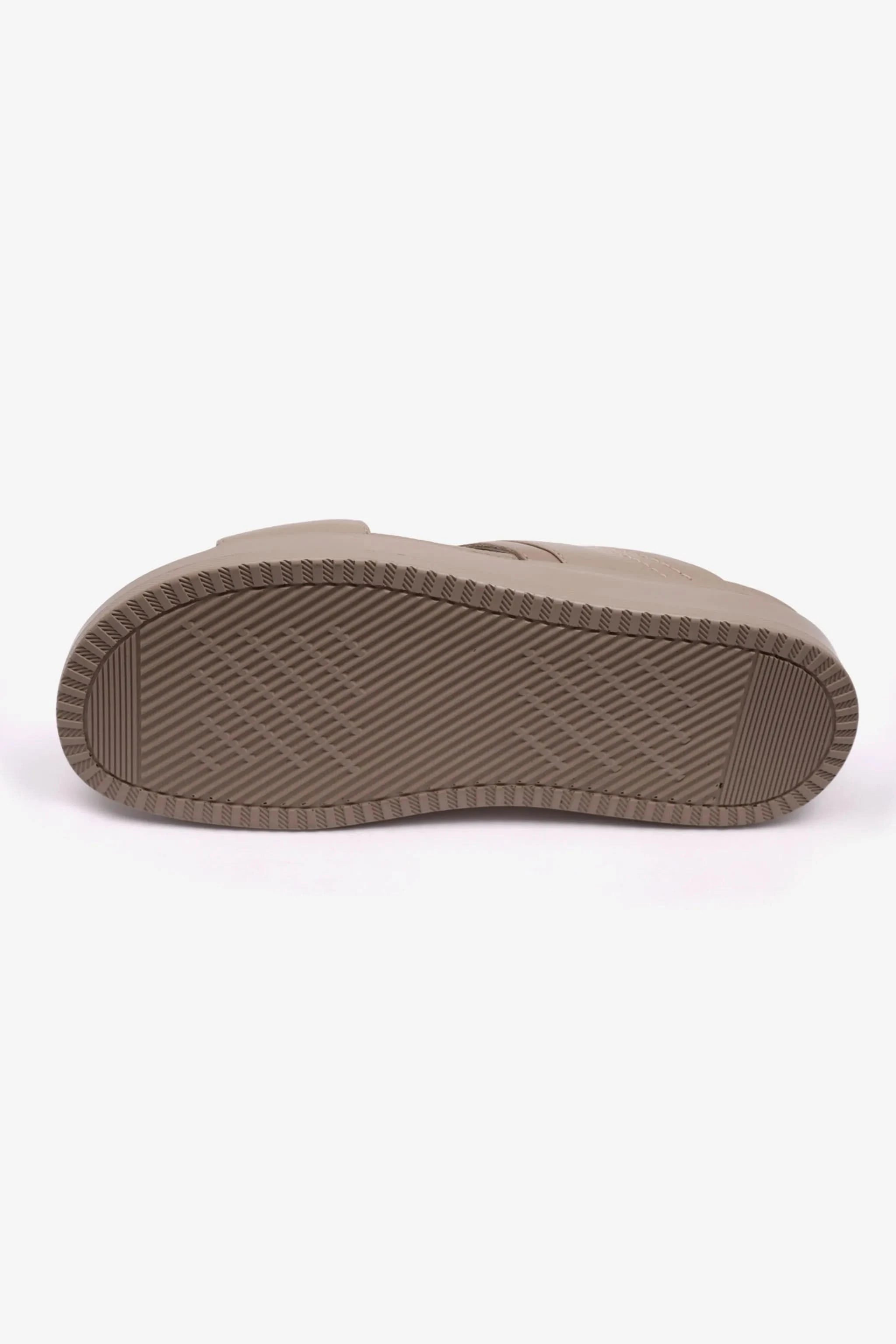 UOMO CAVALIER WIDE FITTING LEATHER SANDALS SAND - Seventy7