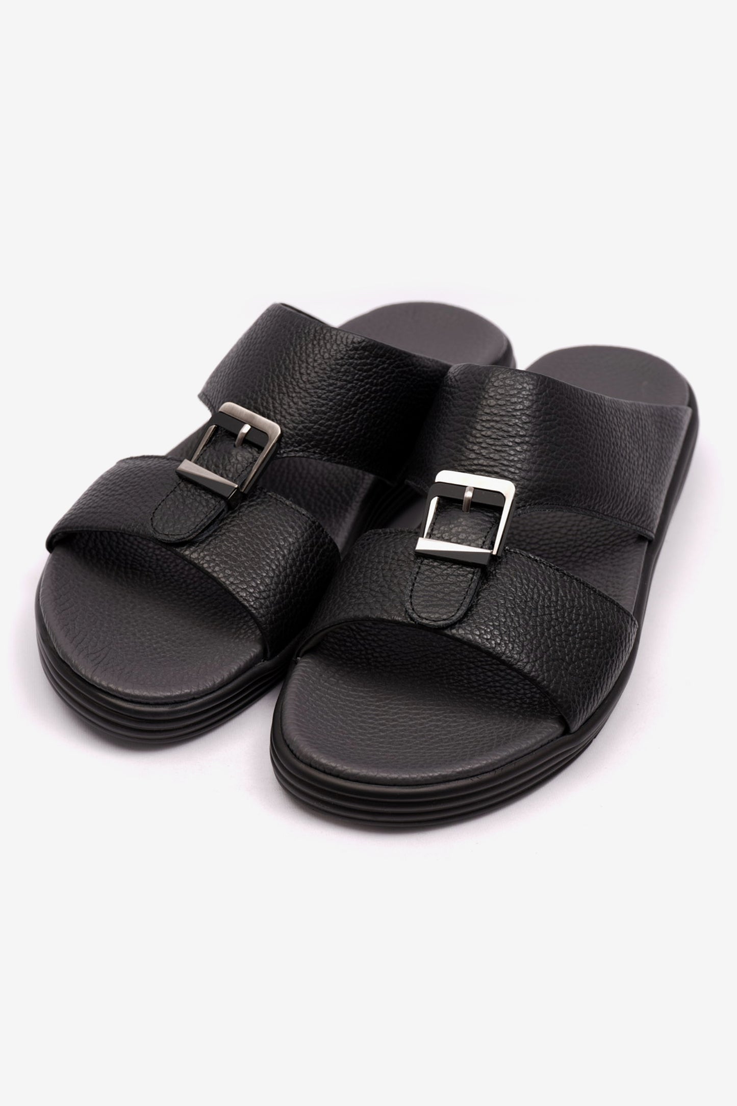 CLASSIC TRIM COMFORT PLUS MENS SANDALS FAR BLACK - Seventy7