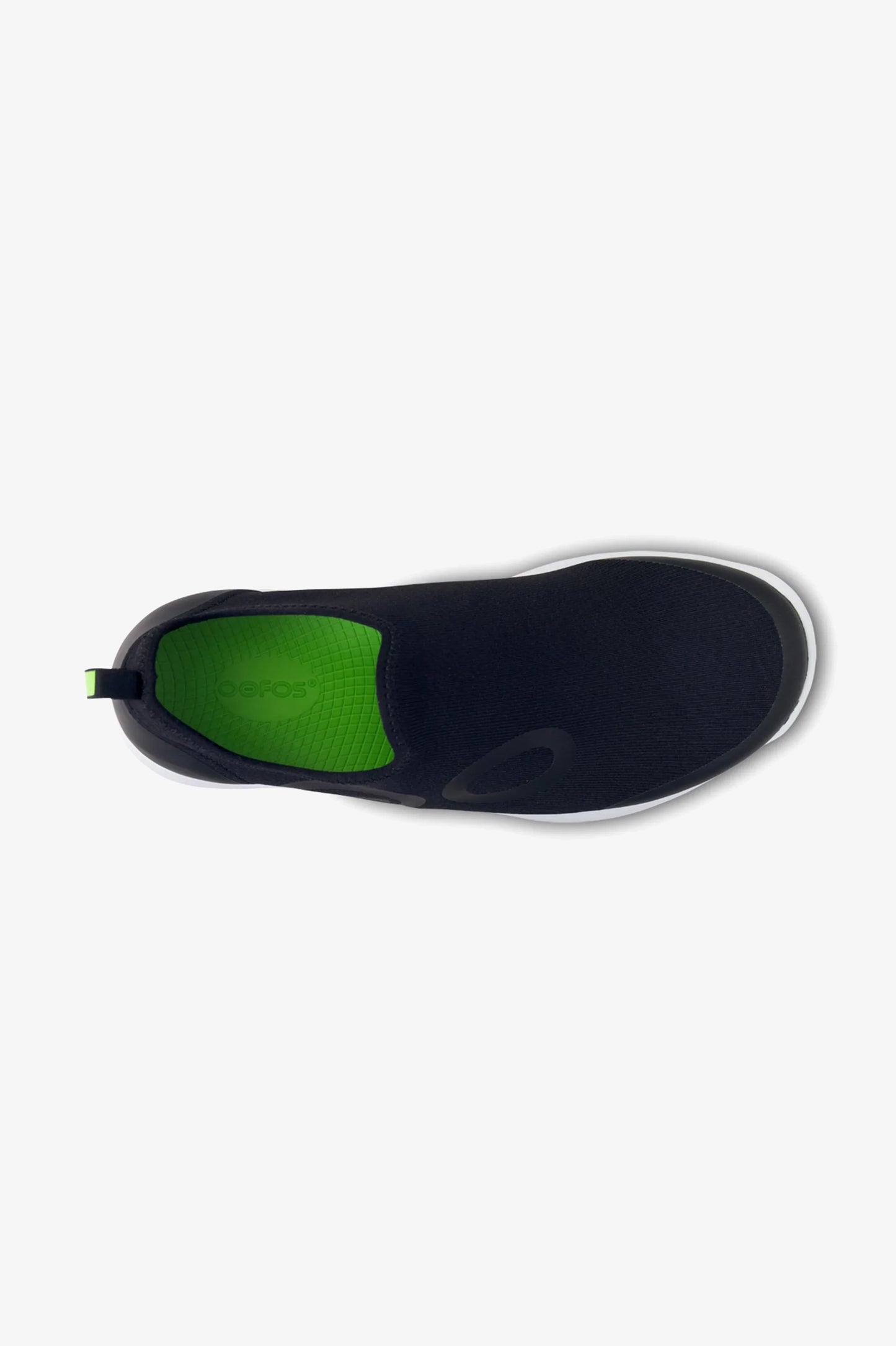 OOFOS MEN'S OOMG SPORT LOW SHOES - WHITE BLACK - Seventy7