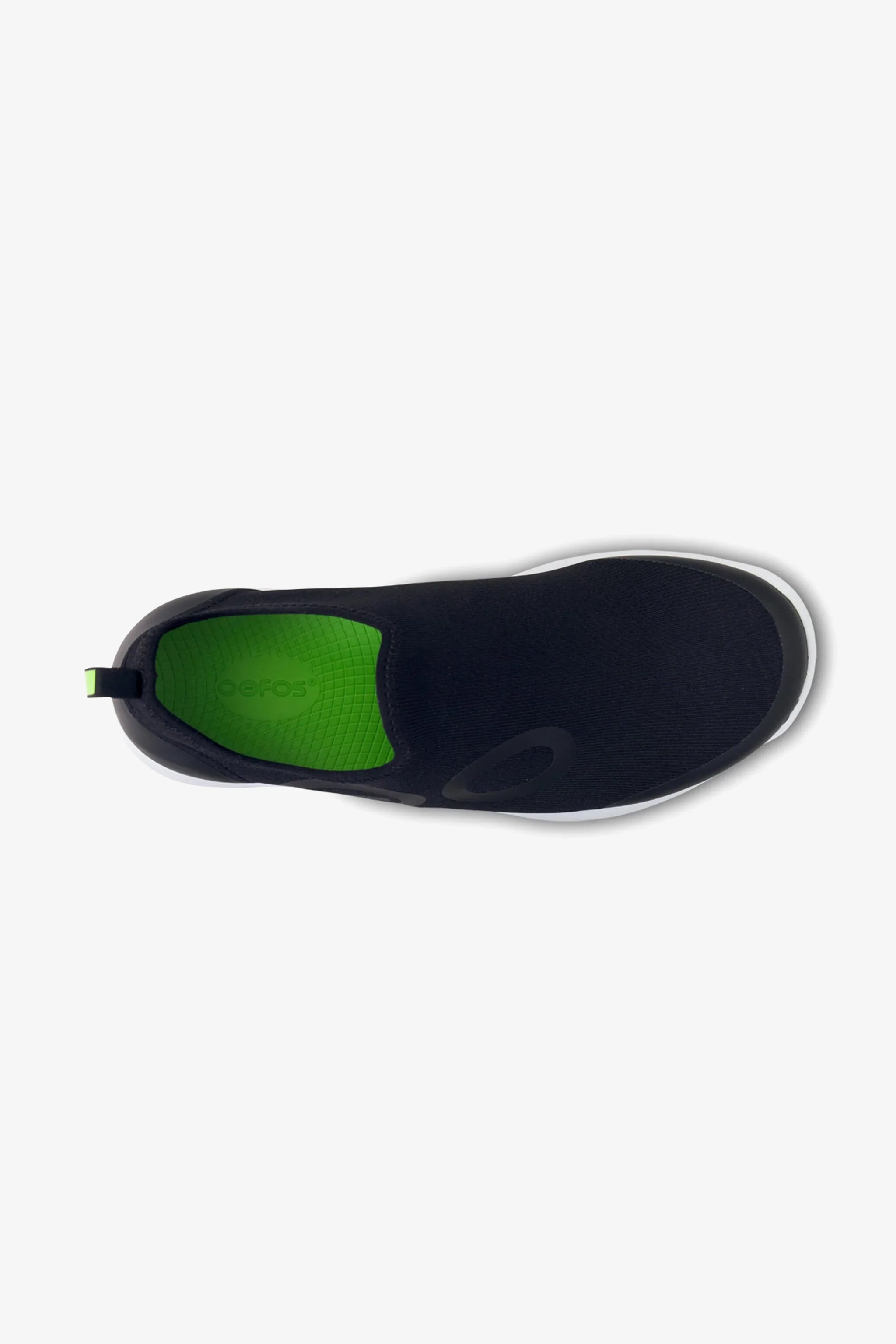 OOFOS MEN'S OOMG SPORT LOW SHOES - WHITE BLACK - Seventy7