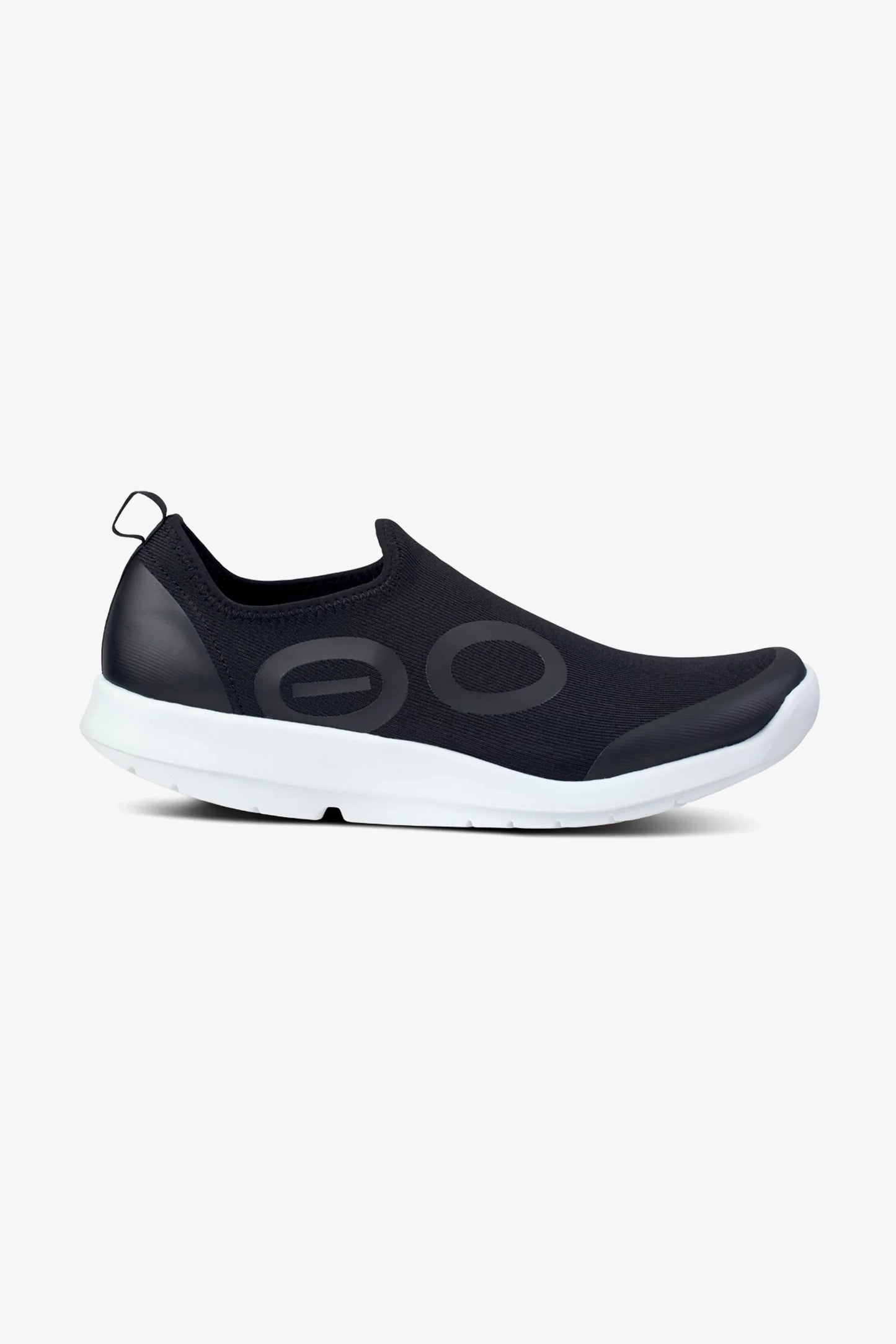 OOFOS MEN'S OOMG SPORT LOW SHOES - WHITE BLACK - Seventy7