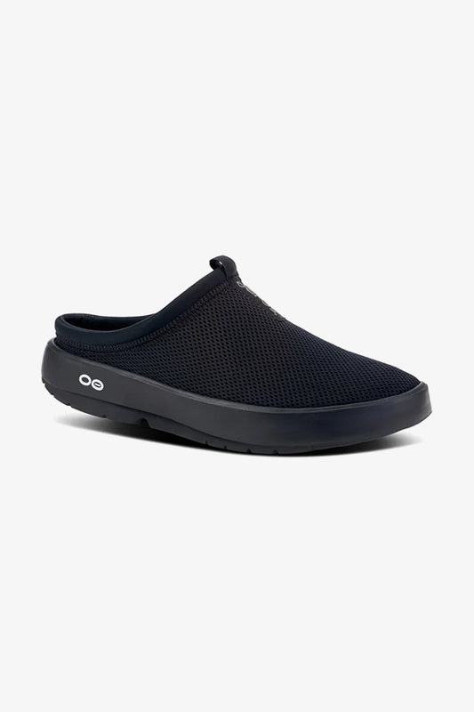 OOFOS WOMEN OOCOOZIE SPORT MULE - BLACK - Seventy7