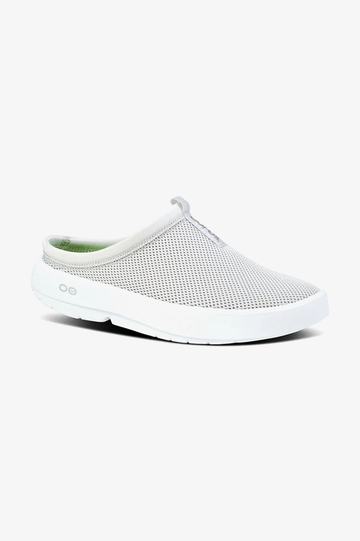OOFOS WOMEN OOCOOZIE SPORT MULE - WHITE GREY - Seventy7