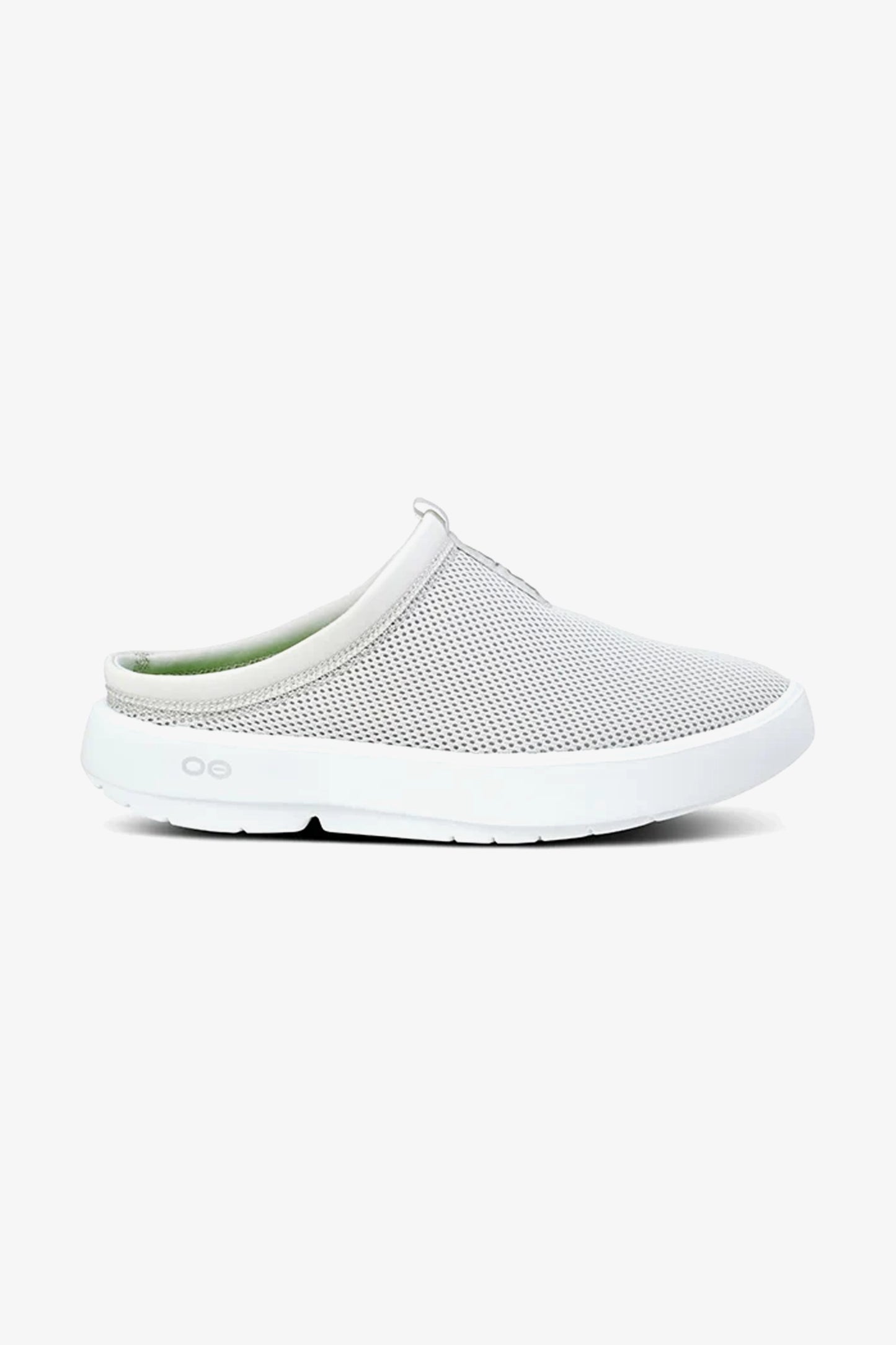 OOFOS WOMEN OOCOOZIE SPORT MULE - WHITE GREY - Seventy7