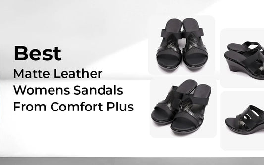 Best Matte Leather Women’s Sandals From Comfort Plus
