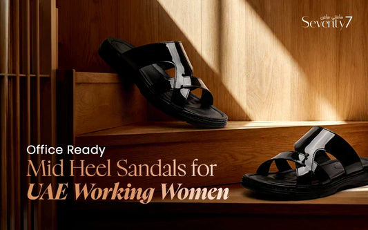 Office Ready Mid Heel Sandals for UAE Working Women