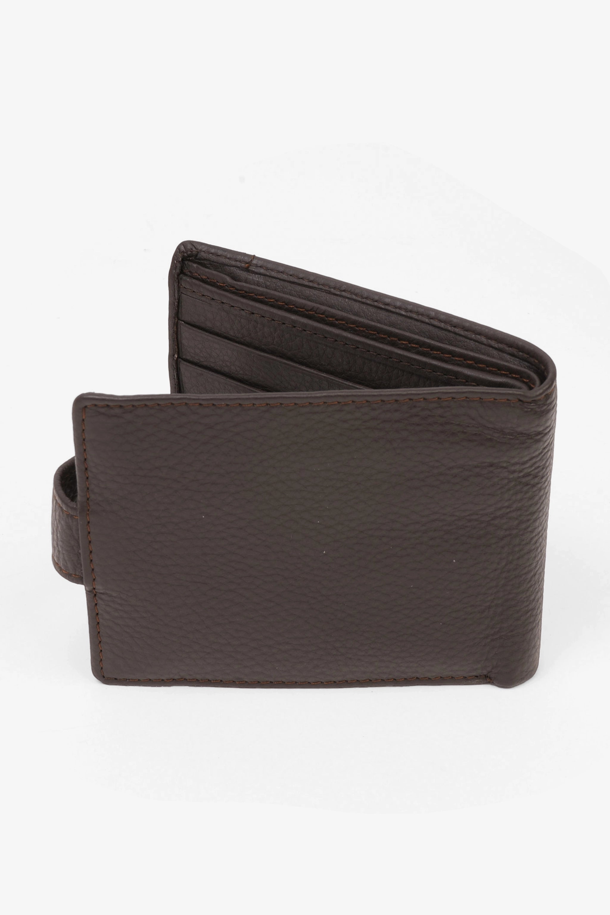 UOMO CAVALIER PREMIUM LEATHER URBANITE WALLET BROWN - Seventy7