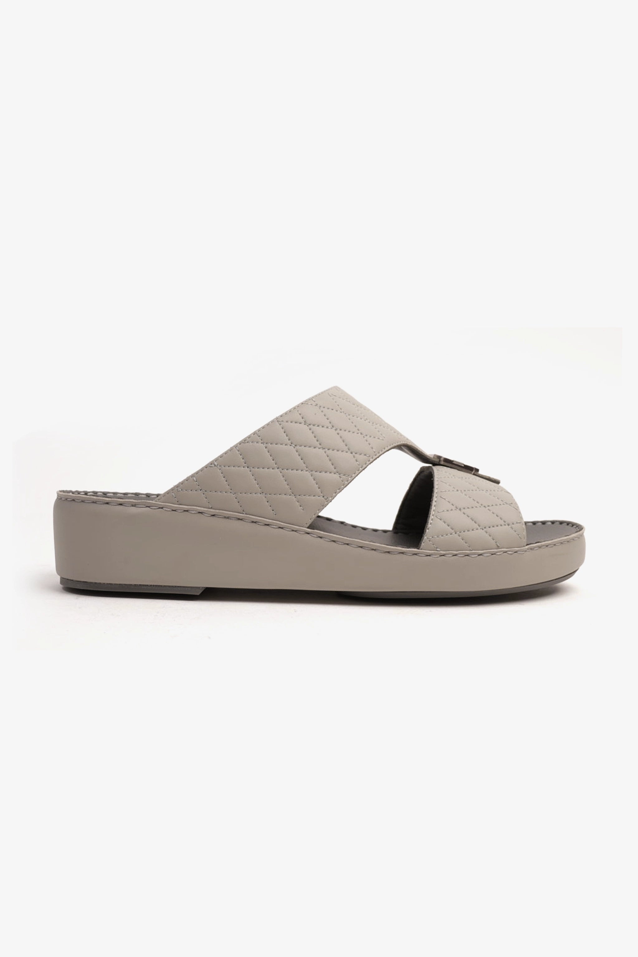 UOMO CAVALIER MENS SANDALS  - CV1105 LIGHT GREY