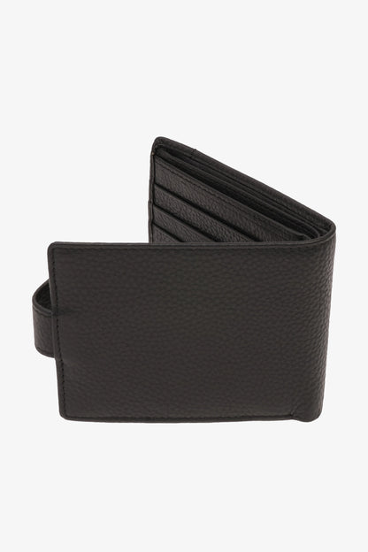 UOMO CAVALIER PREMIUM LEATHER URBANITE WALLET BLACK - Seventy7