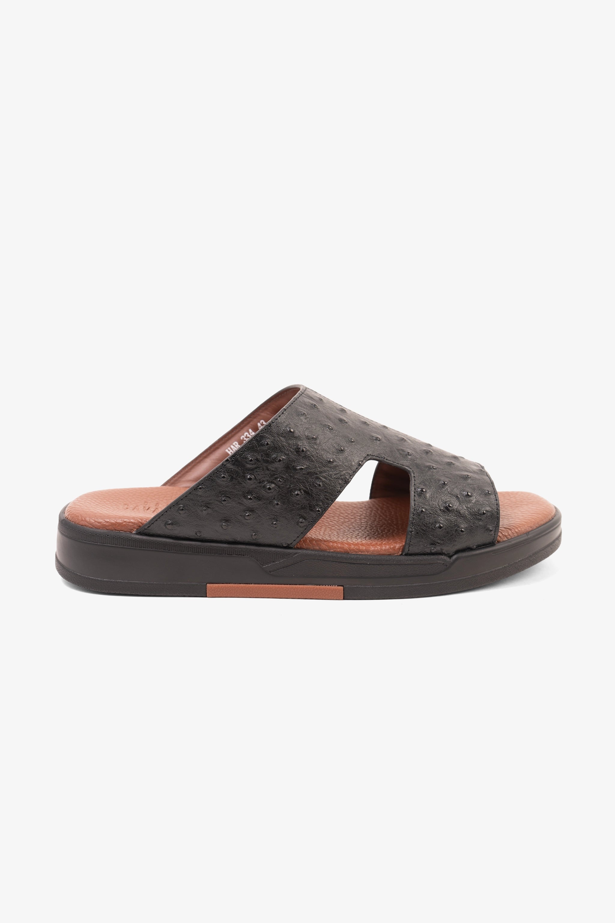 CAVALIER MENS SANDALS - HAR 334 BLACK