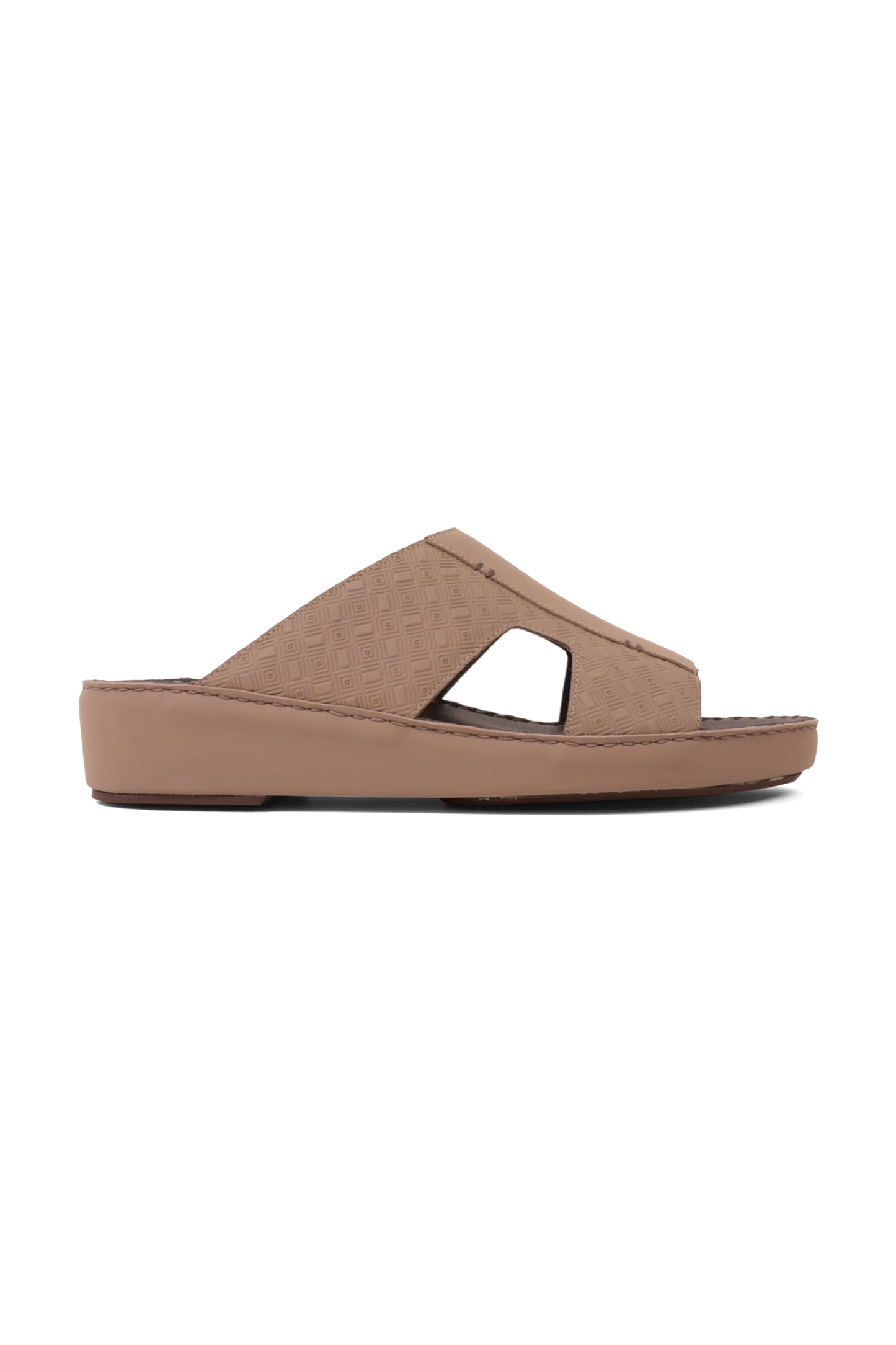 UOMO CAVALIER MEN'S ELITE COMFORT ARABIC SANDALS STONE