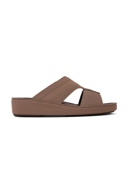 UOMO CAVALIER HANDCRAFTED COMFORT LEATHER ARABIC SANDALS SAND