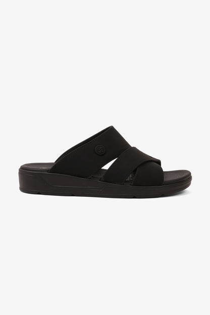 COMFORT PLUS BOYS COMFORT ARABIC SANDALS BLACK