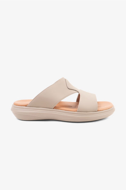 COMFORT PLUS MENS SANDALS-JO103 TRUFFLE