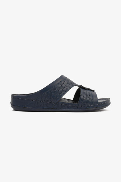 Comfort Plus Men's Ultra Comfort Buckle-Strap Sandals Navy