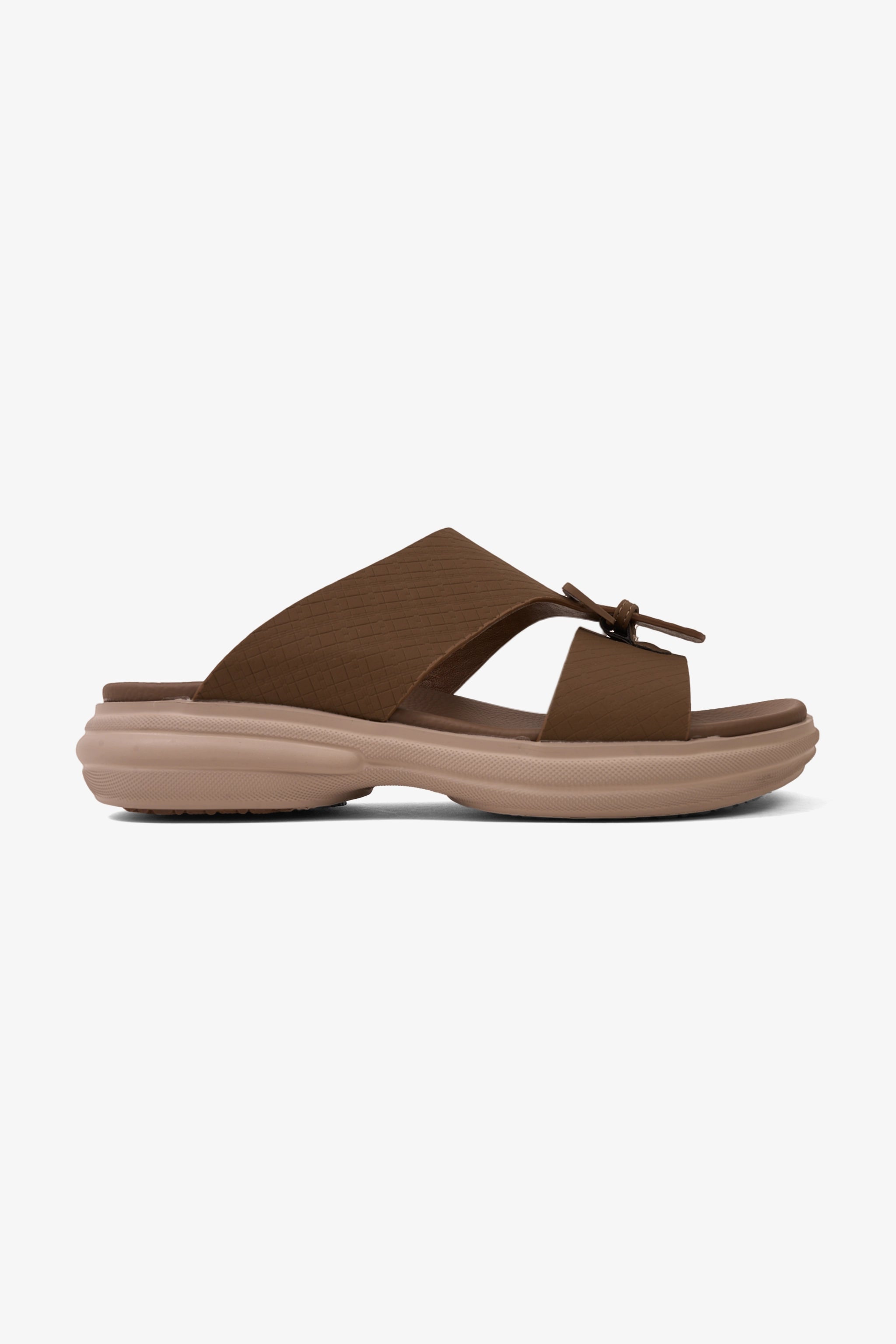 COMFORT PLUS PURE MOTION ARABIC SANDALS BROWN - Seventy7