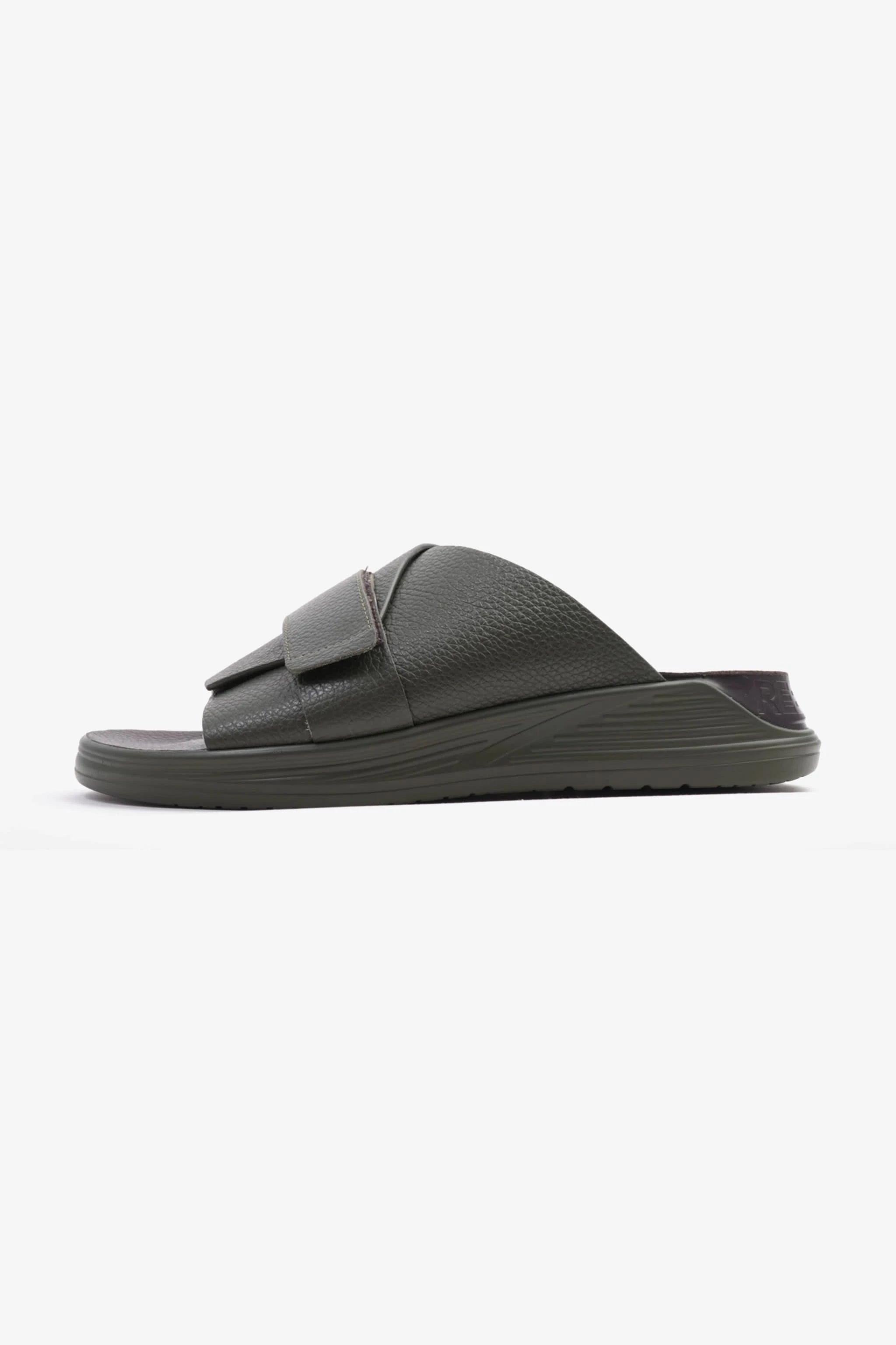 UOMO CAVALIER MEN'S STRAPPY SANDALS OLIVE - Seventy7