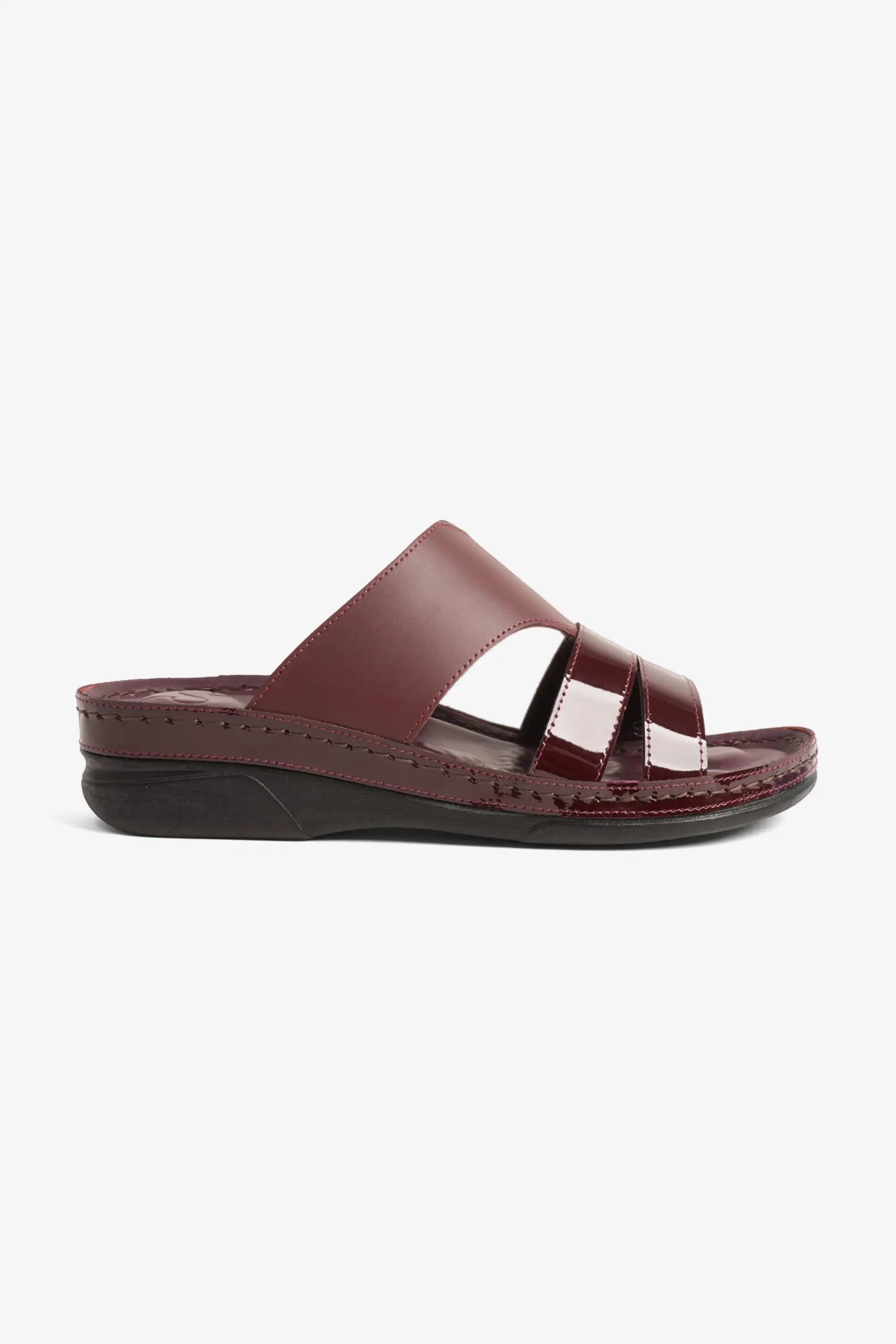 COMFORT PLUS LADIES SANDALS  -  CP417 CHERRY