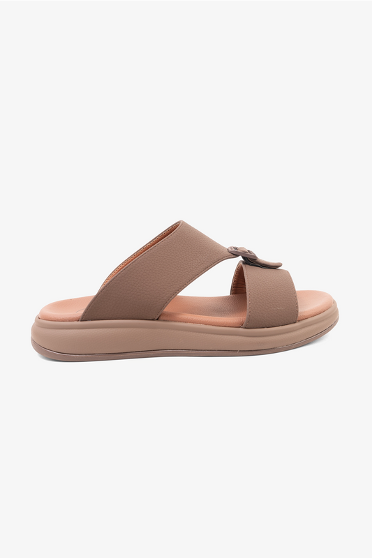 COMFORT PLUS MENS SANDALS-TD111 BROWN