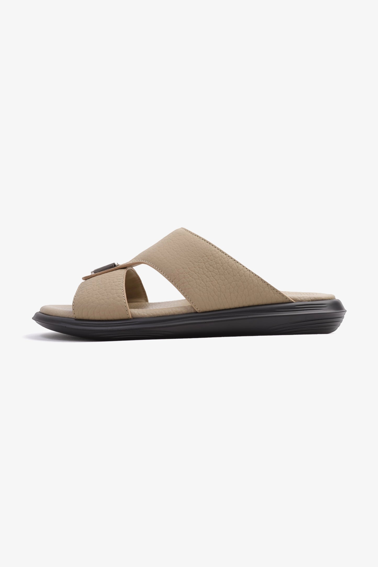 COMFORT PLUS CLASSIC TIMLESS STYLISH TRIM SANDALS MANDORLA