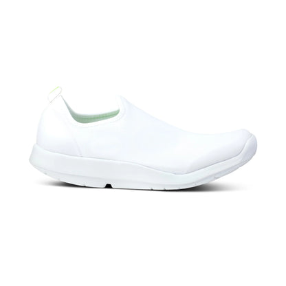 OOFOS MEN'S OOMG SPORT LOW SHOES - WHITE