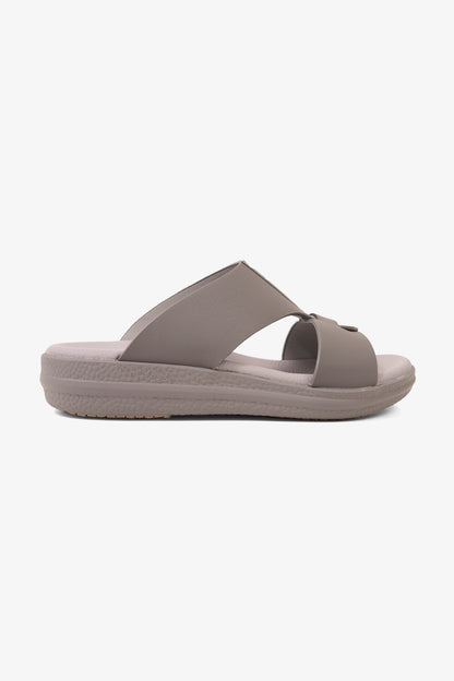 COMFORT PLUS GLIDE LUXE ARABIC SANDALS GREY