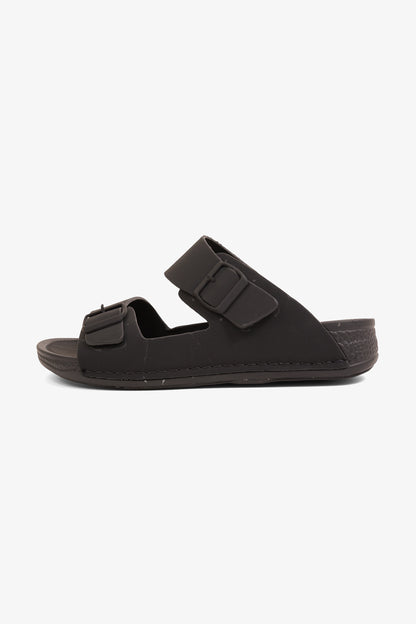 COMFORT PLUS GRAVITY FLOW ARABIC SANDALS BLACK