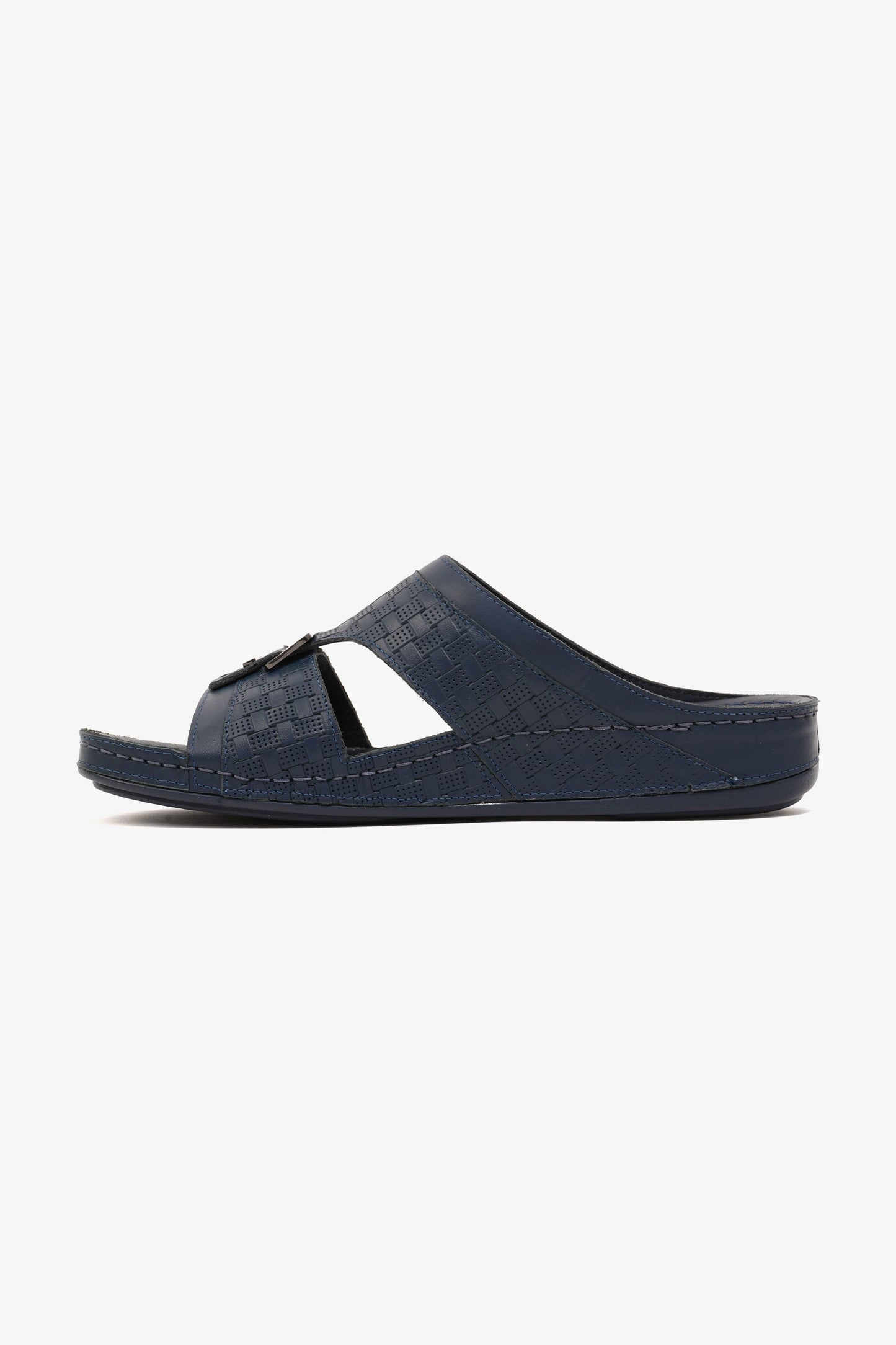 Comfort Plus Men's Ultra Comfort Buckle-Strap Sandals Navy