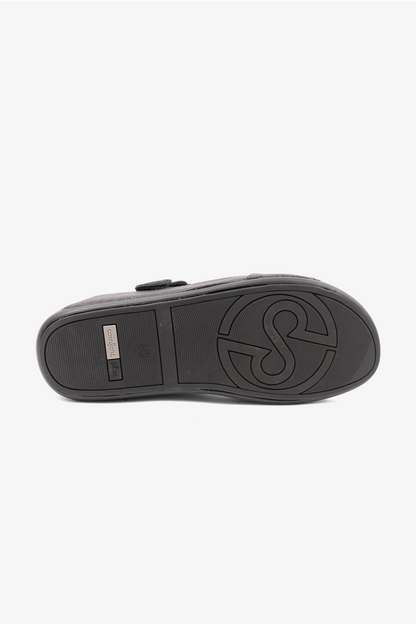 COMFORT PLUS MENS SANDALS-AS102 BLACK
