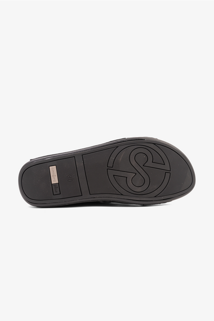 COMFORT PLUS MENS SANDALS-AS106 BLACK