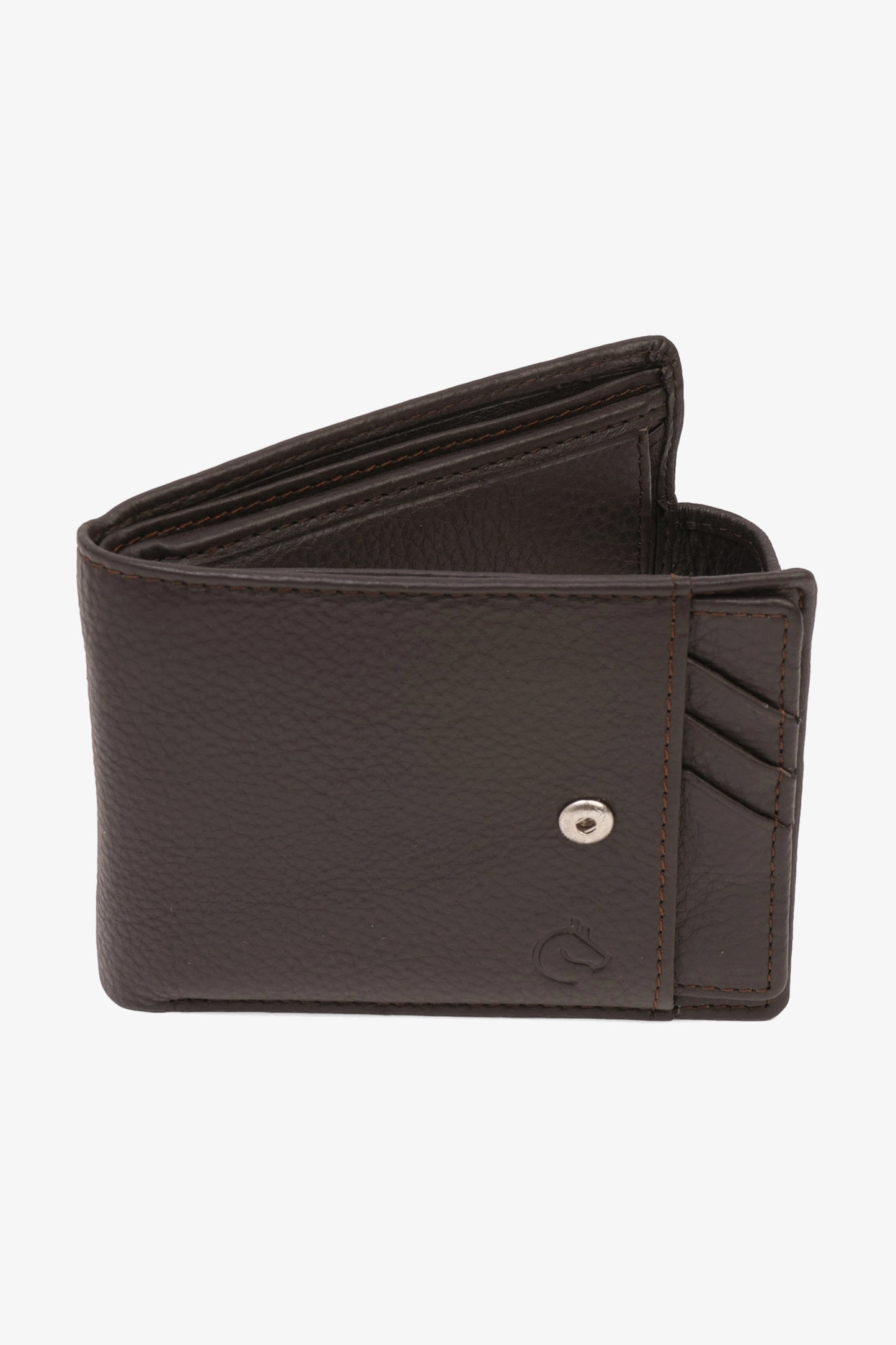 UOMO CAVALIER PREMIUM LEATHER URBANITE WALLET BROWN - Seventy7
