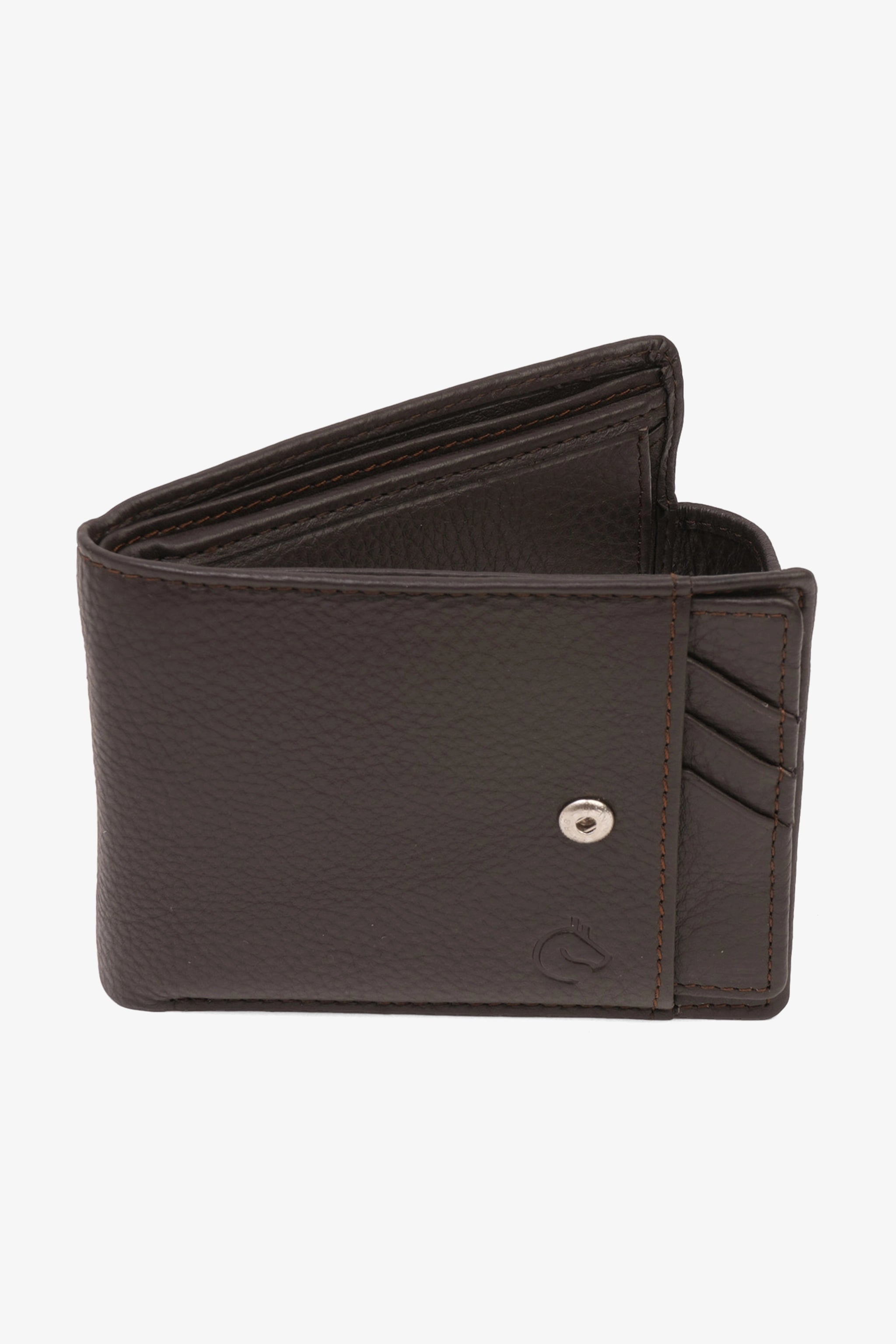 UOMO CAVALIER PREMIUM LEATHER URBANITE WALLET BROWN - Seventy7