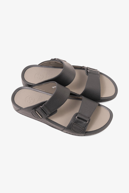 COMFORT PLUS MENS SANDALS-AS102 BLACK