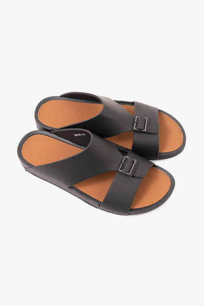 COMFORT PLUS MENS SANDALS-AS106 BLACK