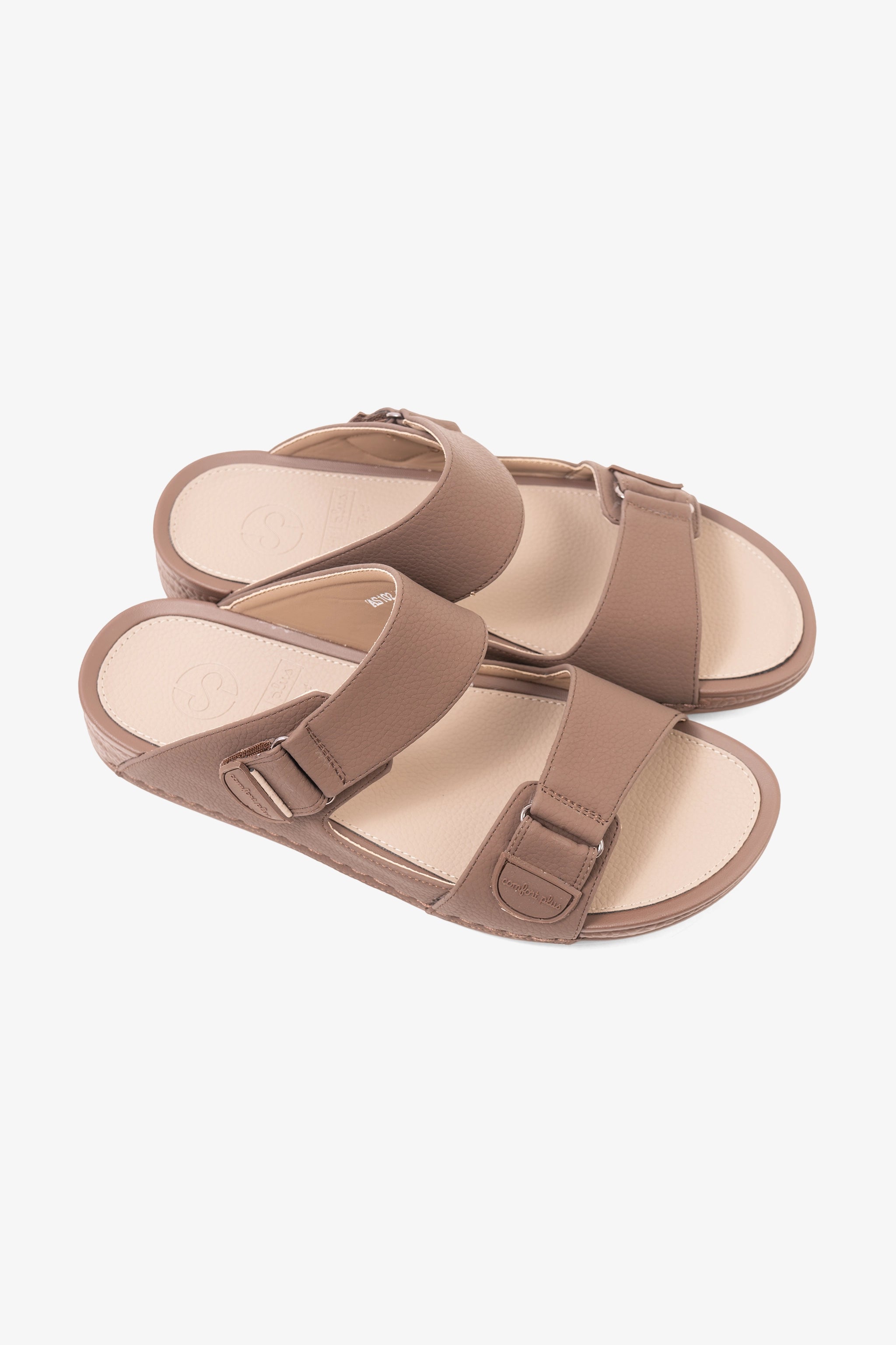 COMFORT PLUS MENS SANDALS-AS102 COFFEE