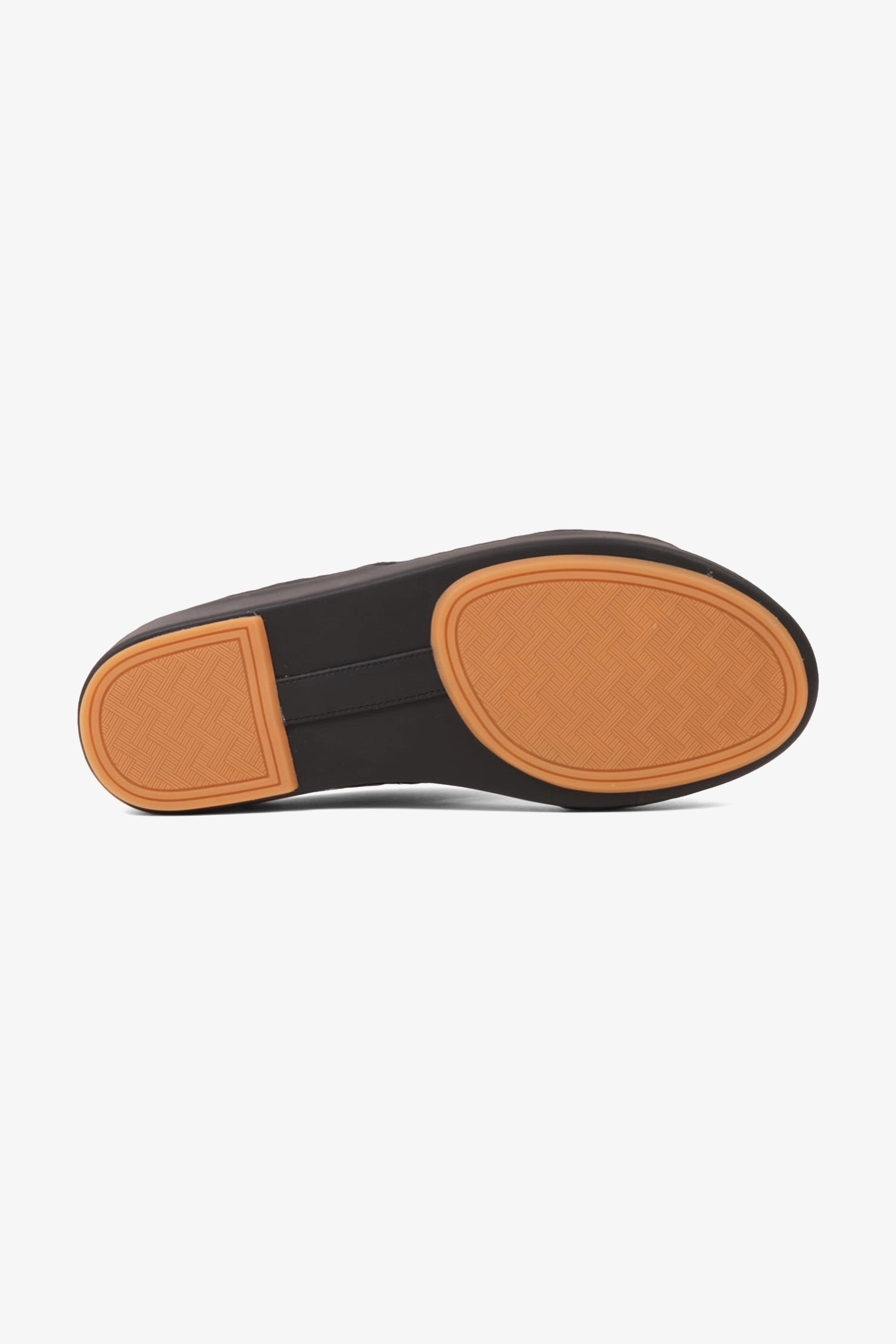 UOMO CAVALIER PREMIUM LEATHER ARABIC SANDALS BLACK - Seventy7