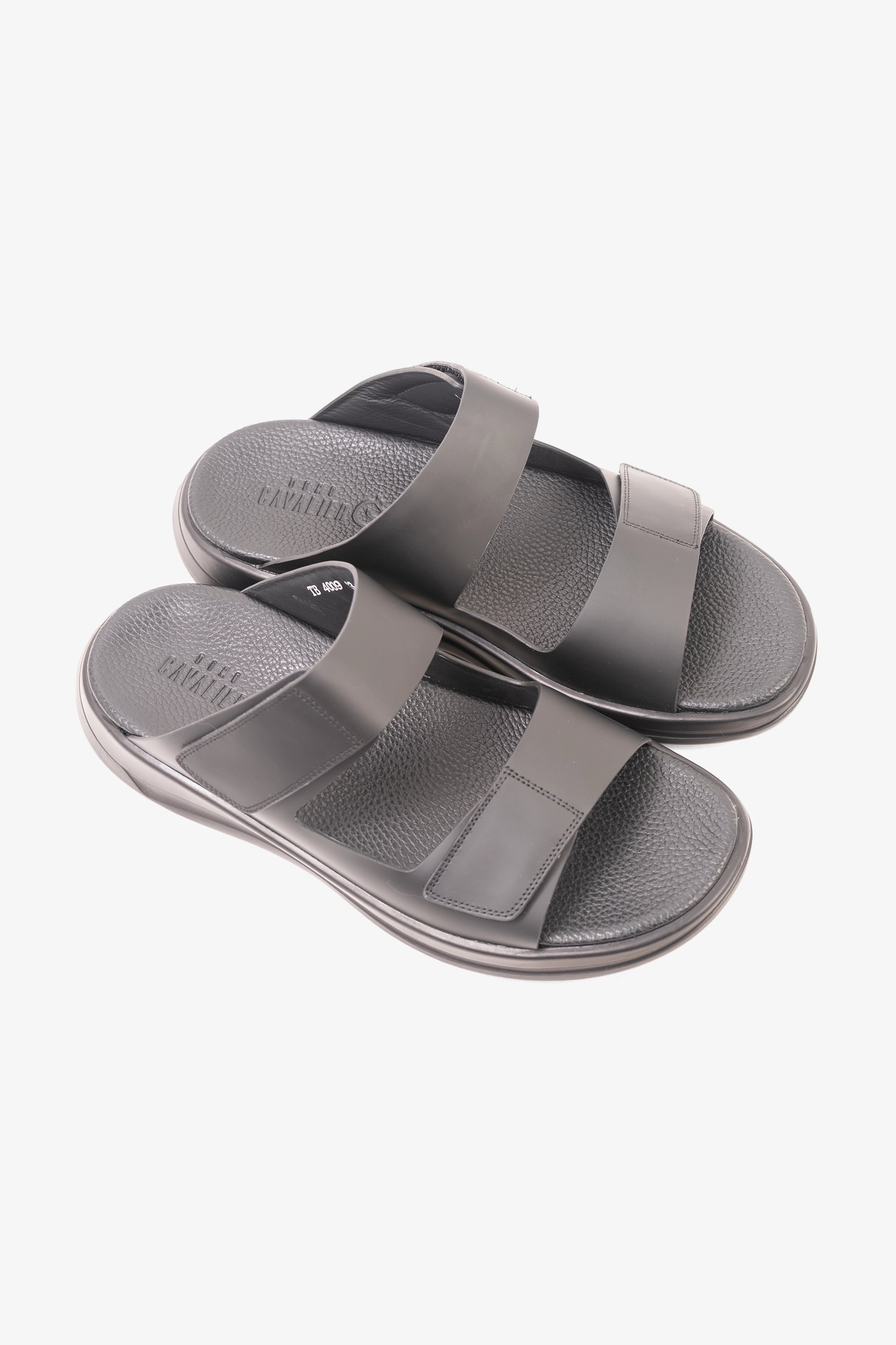 CAVALIER  MENS SANDALS-TB 4009 BLACK