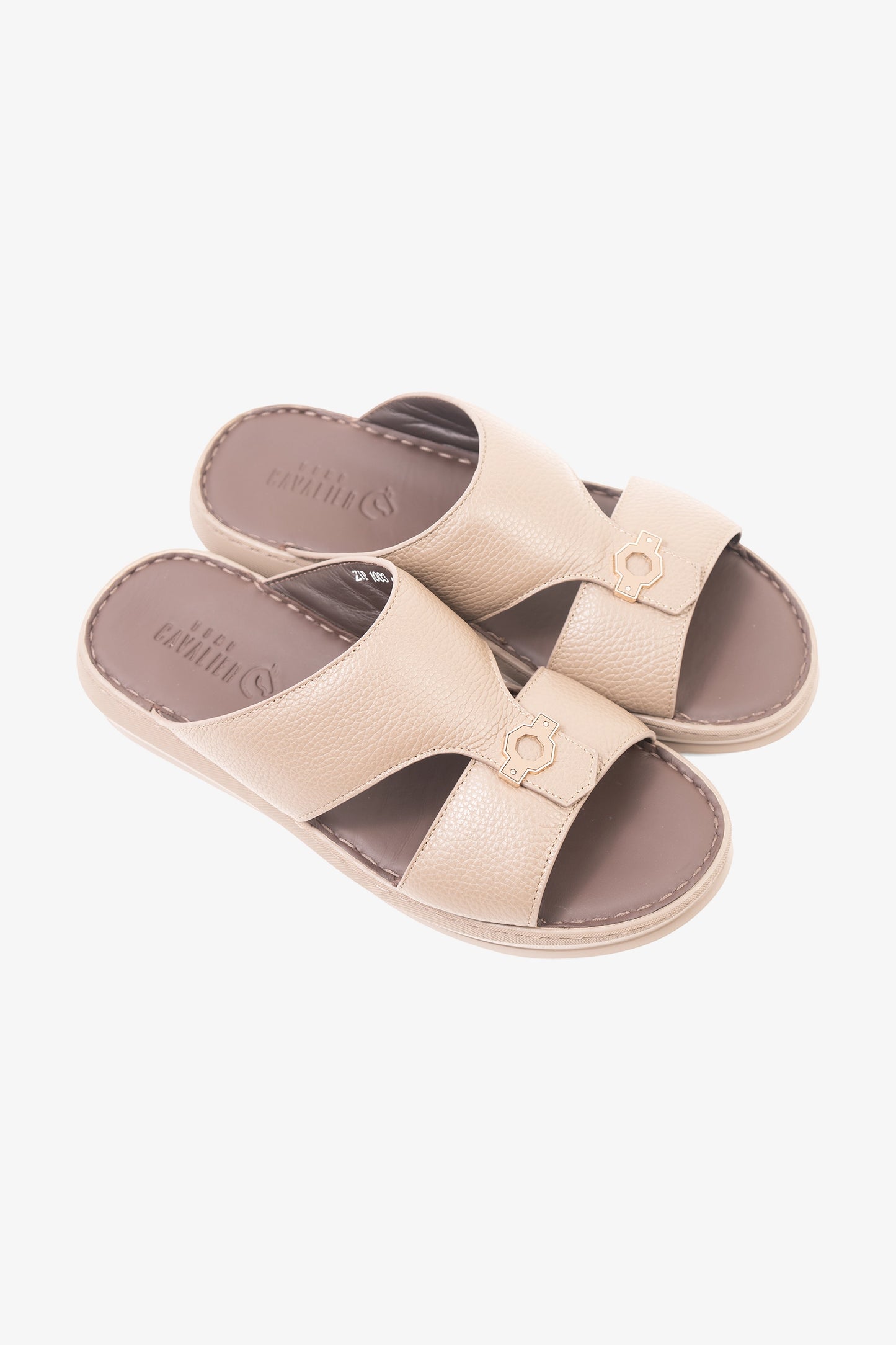 CAVALIER MENS SANDALS-ZIP1003 EARTH