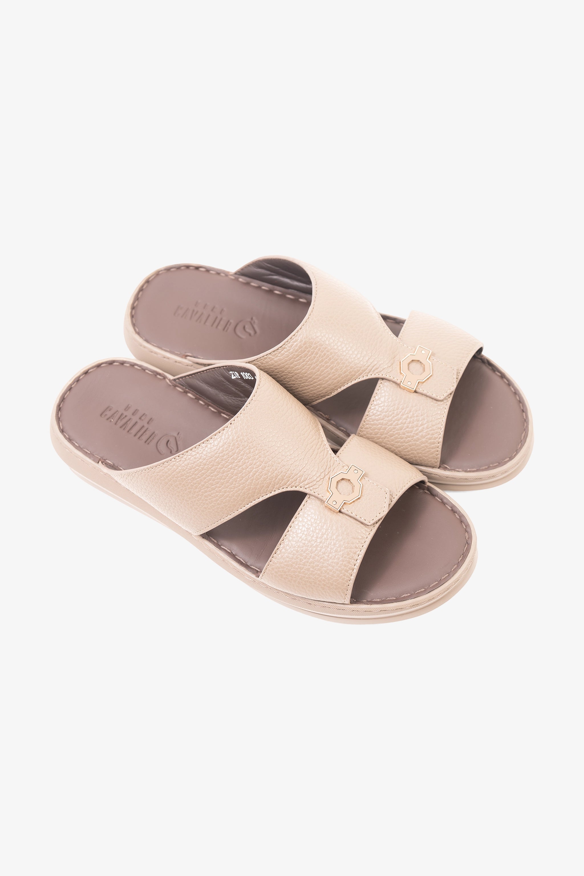 CAVALIER MENS SANDALS-ZIP1003 EARTH