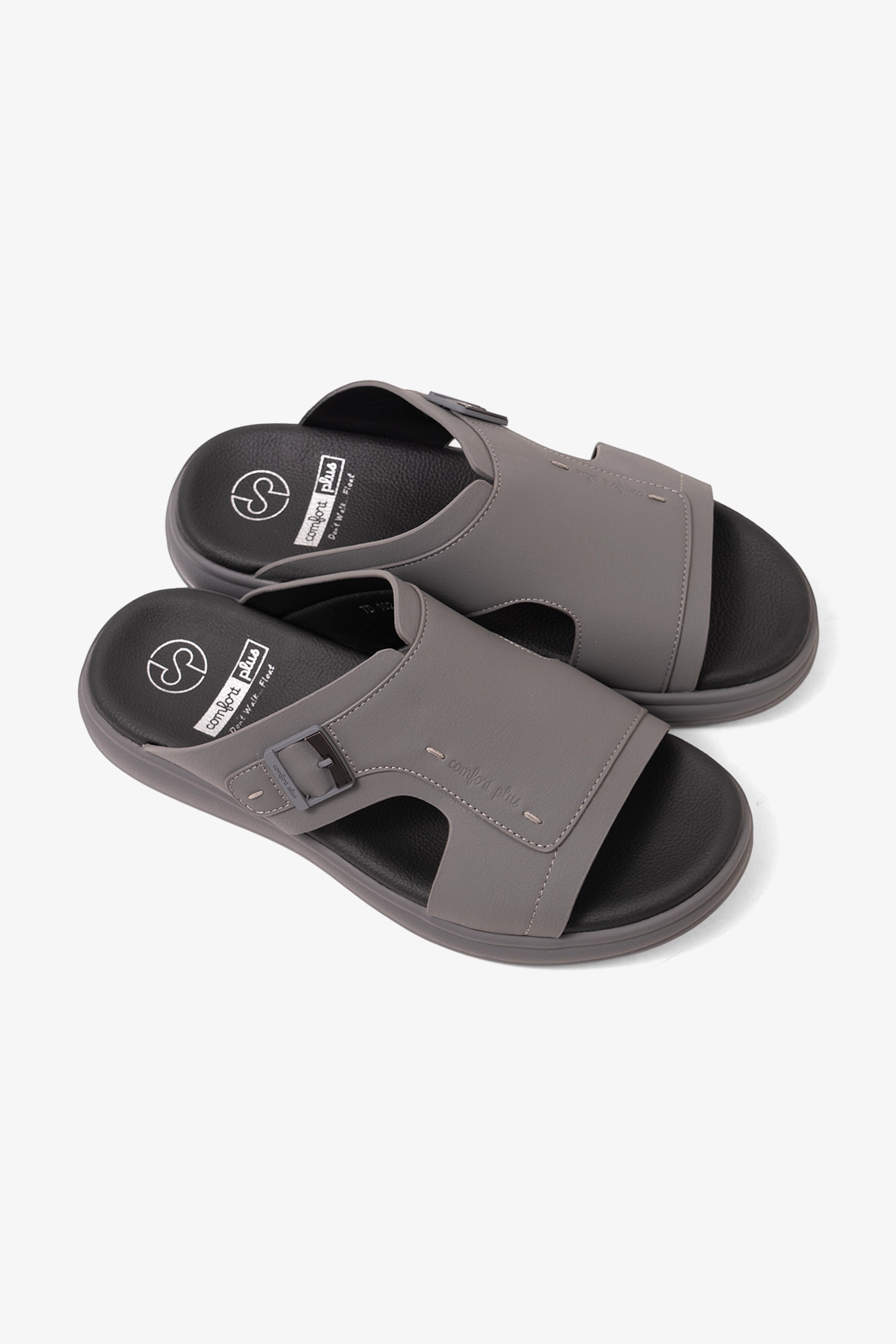 COMFORT PLUS MEN'S ULTRA ELEVATE SANDALS GREY