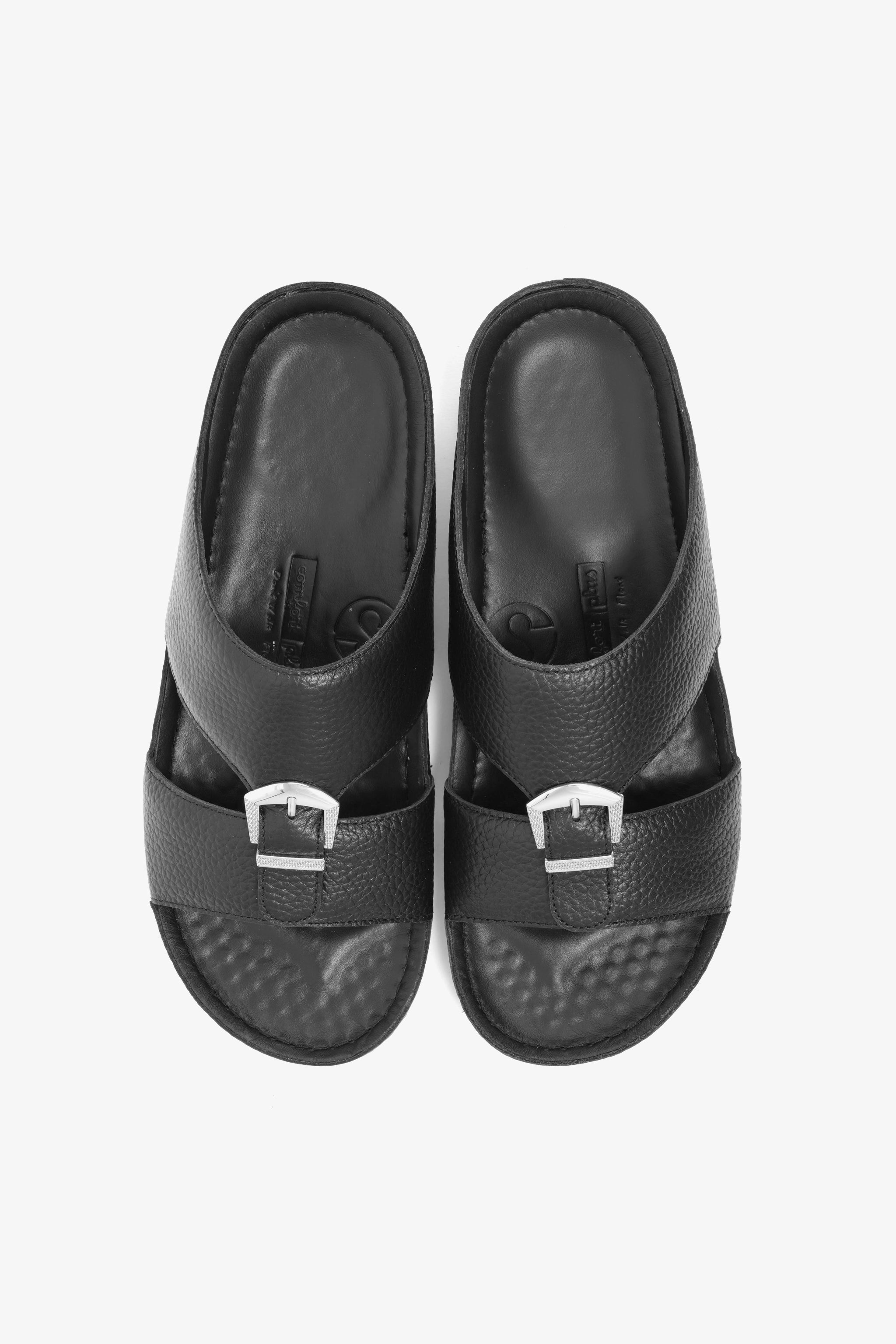 COMFORT PLUS MENS SANDALS  -  AV08 BLACK