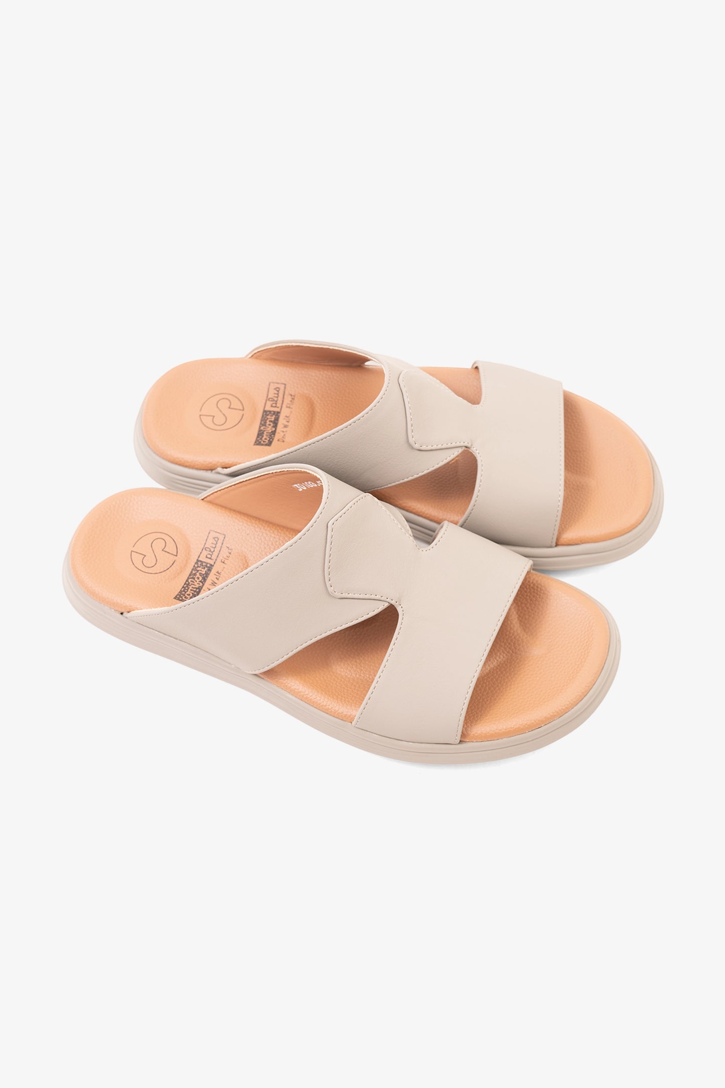 COMFORT PLUS MENS SANDALS-JO103 TRUFFLE