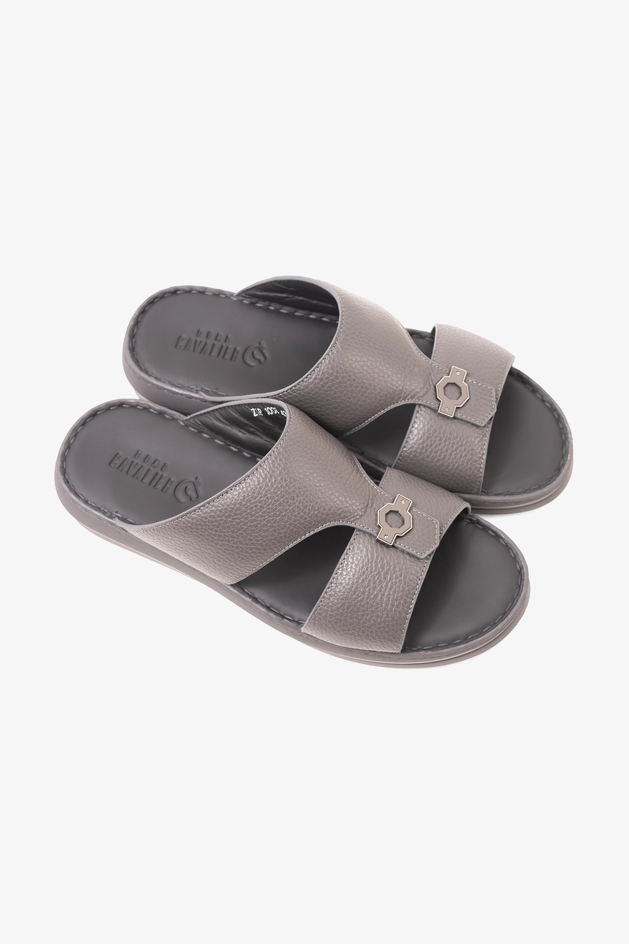 CAVALIER MENS SANDALS-ZIP1003 GREY