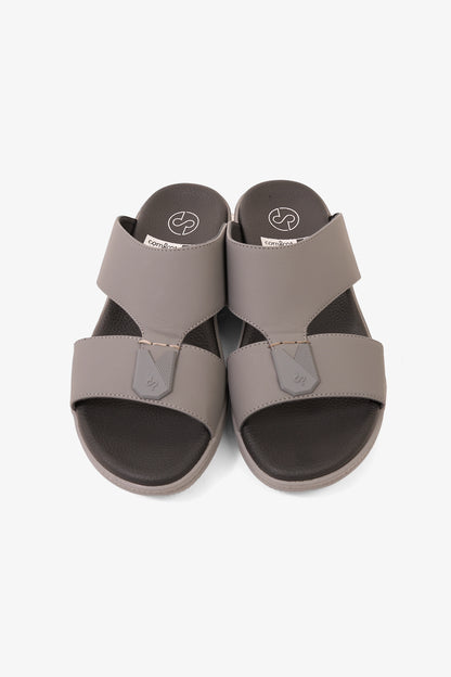 COMFORT PLUS SLEEK CUSHION ARABIC SANDALS GREY